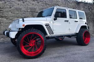 Jeep Wrangler Ultimate on Forgiato Wheels (Ventoso-T) 2017 года